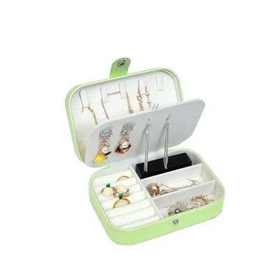 Korejiešu stila juvelierizstrādājumu uzglabāšanas kaste Eiropas lielas ietilpības gredzenu uzglabāšanas dāvanu kastīte iekšējā slāņa iepakojuma rotaslietas