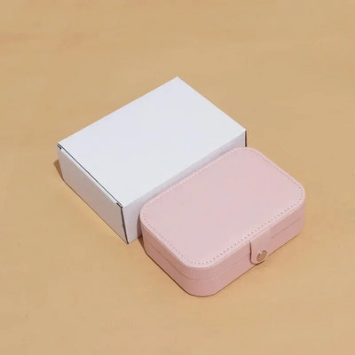 Korejiešu stila juvelierizstrādājumu uzglabāšanas kaste Eiropas lielas ietilpības gredzenu uzglabāšanas dāvanu kastīte iekšējā slāņa iepakojuma rotaslietas