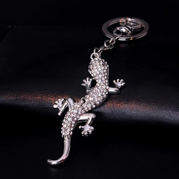 TOGORY Lucky Lizard Crystal Novelty Animal trendy πορτοφόλι μπρελόκ Τσάντα πόρπη Κρεμαστό τσάντα χειρός για μπρελόκ αυτοκινήτου γυναίκες