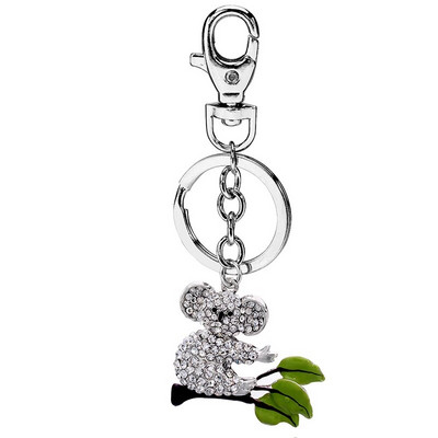 TOGORY Lucky Lizard Crystal Novelty Animal moderns atslēgu piekariņš somiņa sprādze rokassomu kulons automašīnu atslēgu piekariņu turētājam sievietēm