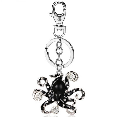 TOGORY Lucky Lizard Crystal Novelty Animal moderns atslēgu piekariņš somiņa sprādze rokassomu kulons automašīnu atslēgu piekariņu turētājam sievietēm