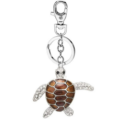 TOGORY Lucky Lizard Crystal Novelty Animal moderns atslēgu piekariņš somiņa sprādze rokassomu kulons automašīnu atslēgu piekariņu turētājam sievietēm