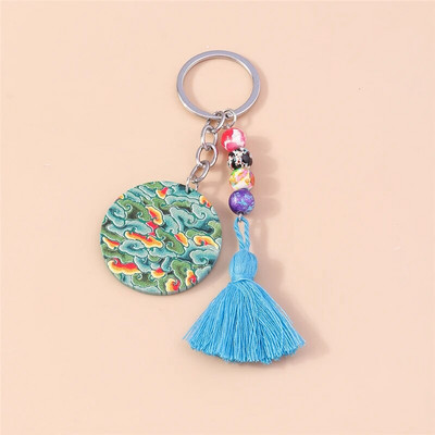 Jauki atslēgu piekariņi Bohēmijas sakausējuma saules spalvu piekariņi atslēgu piekari auto atslēgas sievietēm vīriešiem rokassomu piekariņi atslēgu piekariņi DIY aksesuāri