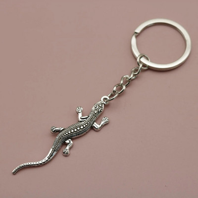 Vīriešu radošais atslēgu piekariņš, sakausējums Lizard Retro atslēgu piekariņš