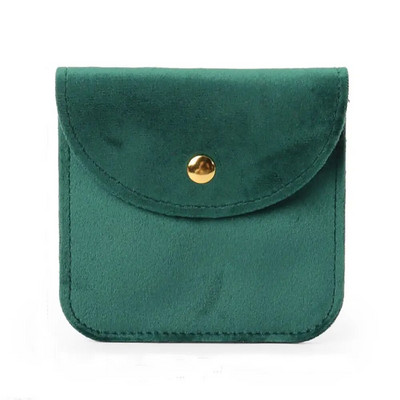 1 kom Zaštita od prašine Prijenosna mekana baršunasta torbica za nakit Torbica za pakiranje gumba Ogrlica Naušnice Narukvica Torbica za pohranu