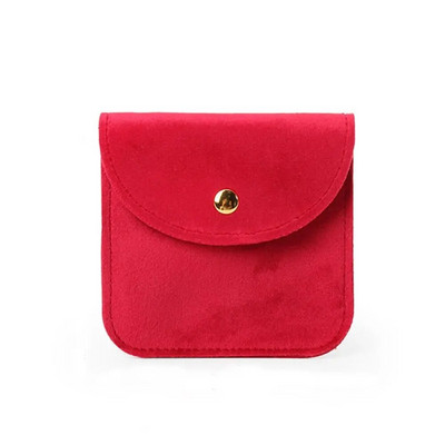 1 kom Zaštita od prašine Prijenosna mekana baršunasta torbica za nakit Torbica za pakiranje gumba Ogrlica Naušnice Narukvica Torbica za pohranu