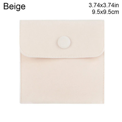 1 kom Zaštita od prašine Prijenosna mekana baršunasta torbica za nakit Torbica za pakiranje gumba Ogrlica Naušnice Narukvica Torbica za pohranu