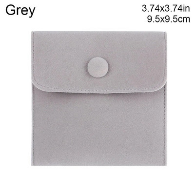 1 kom Zaštita od prašine Prijenosna mekana baršunasta torbica za nakit Torbica za pakiranje gumba Ogrlica Naušnice Narukvica Torbica za pohranu