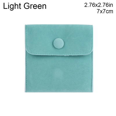 1 kom Zaštita od prašine Prijenosna mekana baršunasta torbica za nakit Torbica za pakiranje gumba Ogrlica Naušnice Narukvica Torbica za pohranu