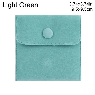 1 kom Zaštita od prašine Prijenosna mekana baršunasta torbica za nakit Torbica za pakiranje gumba Ogrlica Naušnice Narukvica Torbica za pohranu