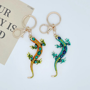EASYA 2022 Инкрустирани кристали Glitter Lizard Spoof Ключодържател Класическа луксозна чанта за аксесоари Украсете сватбени подаръци за гости
