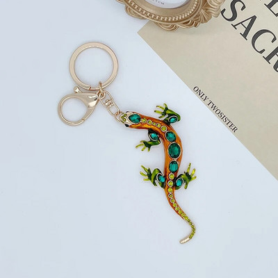 EASYA 2022 inkrustēts kalnu strēles mirdzošs ķirzakas atslēgu piekariņš Klasisks luksusa piederumu maisiņš, kas rotā kāzu dāvanas viesiem