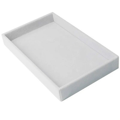 Fiók barkács gyűrű ékszer tároló tálca gyűrű karkötő ajándékdoboz bársony fülbevaló lánc lánc vitrin mandzsettagomb gyűrű szervező tálca