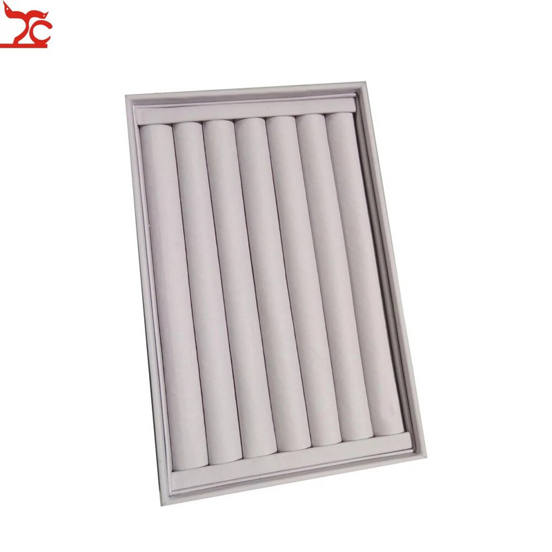 Fiók barkács gyűrű ékszer tároló tálca gyűrű karkötő ajándékdoboz bársony fülbevaló lánc lánc vitrin mandzsettagomb gyűrű szervező tálca