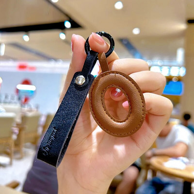 A līdz Z PU ādas sākuma burtu atslēgu piekariņš sievietēm Mode karikatūra konfekšu krāsu soma Tālruņa kulons automašīnas atslēgu piekariņš rotaslietas dāvanas