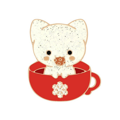 Jauki dzīvnieku suņi kolekcija Emaljas piespraudes multfilma Smieklīga, jauka mājdzīvnieku kucēnu piespraudes Mugursomas krekli Atloks Žetonu aksesuāri Bērniem Dāvanas