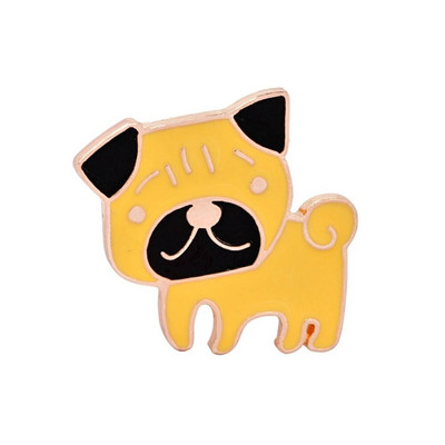 Jauki dzīvnieku suņi kolekcija Emaljas piespraudes multfilma Smieklīga, jauka mājdzīvnieku kucēnu piespraudes Mugursomas krekli Atloks Žetonu aksesuāri Bērniem Dāvanas