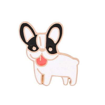 Jauki dzīvnieku suņi kolekcija Emaljas piespraudes multfilma Smieklīga, jauka mājdzīvnieku kucēnu piespraudes Mugursomas krekli Atloks Žetonu aksesuāri Bērniem Dāvanas