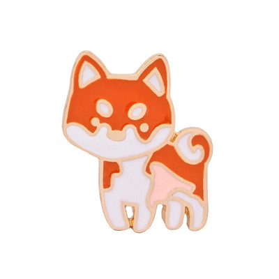 Jauki dzīvnieku suņi kolekcija Emaljas piespraudes multfilma Smieklīga, jauka mājdzīvnieku kucēnu piespraudes Mugursomas krekli Atloks Žetonu aksesuāri Bērniem Dāvanas