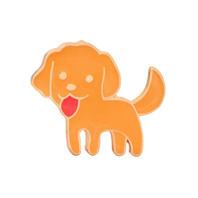 Jauki dzīvnieku suņi kolekcija Emaljas piespraudes multfilma Smieklīga, jauka mājdzīvnieku kucēnu piespraudes Mugursomas krekli Atloks Žetonu aksesuāri Bērniem Dāvanas