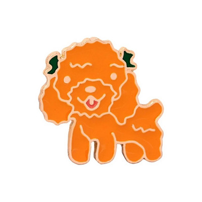 Jauki dzīvnieku suņi kolekcija Emaljas piespraudes multfilma Smieklīga, jauka mājdzīvnieku kucēnu piespraudes Mugursomas krekli Atloks Žetonu aksesuāri Bērniem Dāvanas