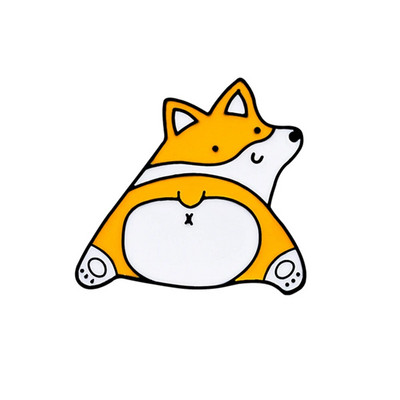 Jauki dzīvnieku suņi kolekcija Emaljas piespraudes multfilma Smieklīga, jauka mājdzīvnieku kucēnu piespraudes Mugursomas krekli Atloks Žetonu aksesuāri Bērniem Dāvanas