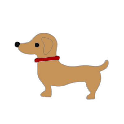 Jauki dzīvnieku suņi kolekcija Emaljas piespraudes multfilma Smieklīga, jauka mājdzīvnieku kucēnu piespraudes Mugursomas krekli Atloks Žetonu aksesuāri Bērniem Dāvanas