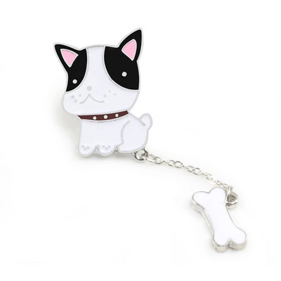 Jauki dzīvnieku suņi kolekcija Emaljas piespraudes multfilma Smieklīga, jauka mājdzīvnieku kucēnu piespraudes Mugursomas krekli Atloks Žetonu aksesuāri Bērniem Dāvanas