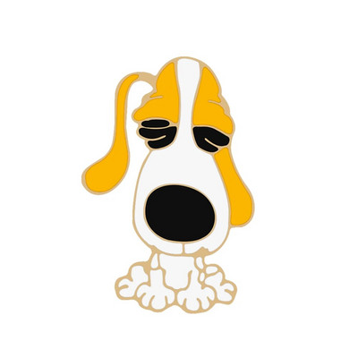 Jauki dzīvnieku suņi kolekcija Emaljas piespraudes multfilma Smieklīga, jauka mājdzīvnieku kucēnu piespraudes Mugursomas krekli Atloks Žetonu aksesuāri Bērniem Dāvanas