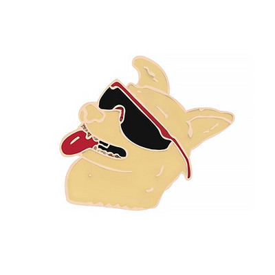 Jauki dzīvnieku suņi kolekcija Emaljas piespraudes multfilma Smieklīga, jauka mājdzīvnieku kucēnu piespraudes Mugursomas krekli Atloks Žetonu aksesuāri Bērniem Dāvanas