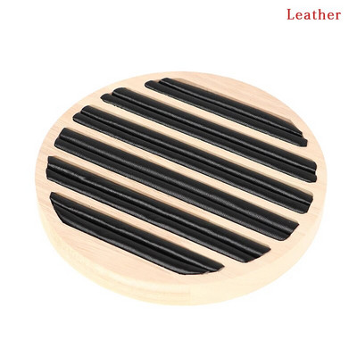 Φορητό στρογγυλό επίπεδο συλλεκτικό κουτί κοσμημάτων Δαχτυλίδι προβολής Δίσκος Organizer Κουτί δώρου Θήκη οργάνωσης αποθήκευσης για κατάστημα γάμου και σπίτι