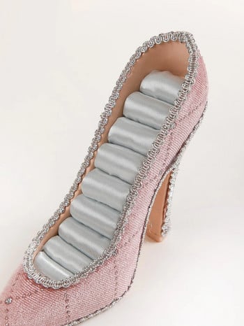 Δημιουργικό μοντέλο φόρεμα με κρεμάστρα κοσμημάτων Ψηλοτάκουνα παπούτσια Σκουλαρίκι Κολιέ Δαχτυλίδι Δαχτυλίδι Θήκη για κοσμήματα Stand Οργάνωση κοσμημάτων Δώρο