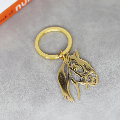 Nerūsējošā tērauda dobs zirga galvas kulons atslēgu piekariņš sievietēm vīriešiem panku hiphopa rotaslietas dzimšanas dienas dāvana
