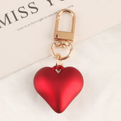 Jauki meitenīgi, sarkani loki, sirds atslēgu piekariņi, modes metāla atslēgu piekariņi.