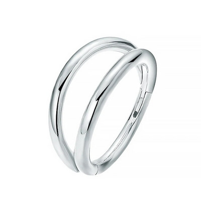 Orrgyűrűk karikák Dupla septum gyűrűk Porc karika fülbevaló Piercing Nariz nyitott, egymásra helyezett karikás orrgyűrűk nőknek és férfiaknak