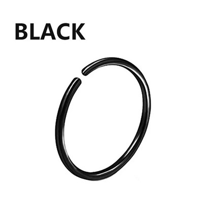 Orrgyűrűk karikák Dupla septum gyűrűk Porc karika fülbevaló Piercing Nariz nyitott, egymásra helyezett karikás orrgyűrűk nőknek és férfiaknak