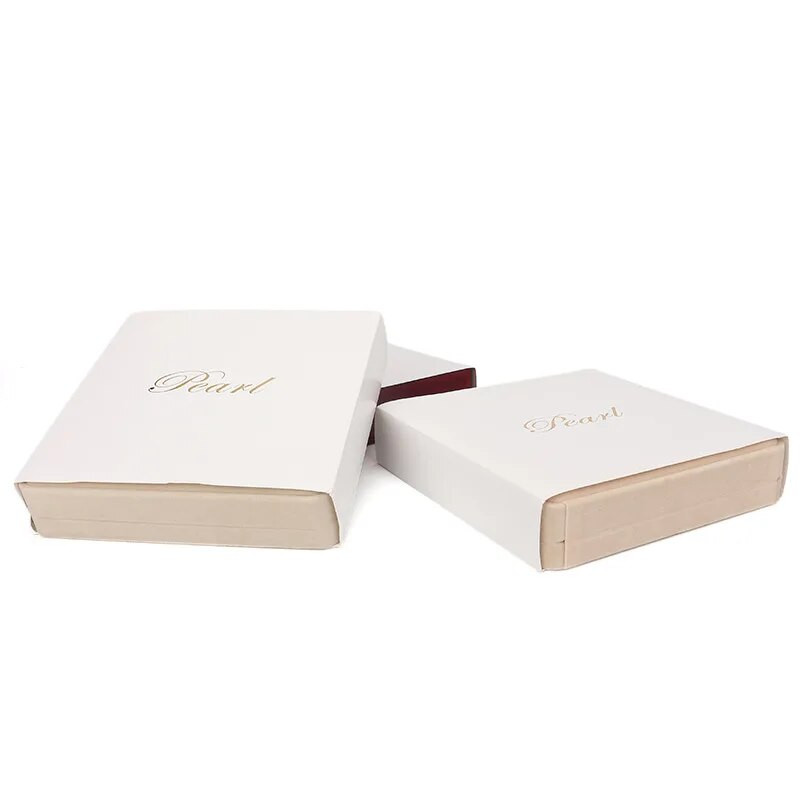 Samta pērļu kaklarota dāvanu displejs rotaslietas komplekts Kāzu gredzens Auskars Rokassprādze Juvelierizstrādājumu iepakojums Glabāšanas organizators Vairumtirdzniecība