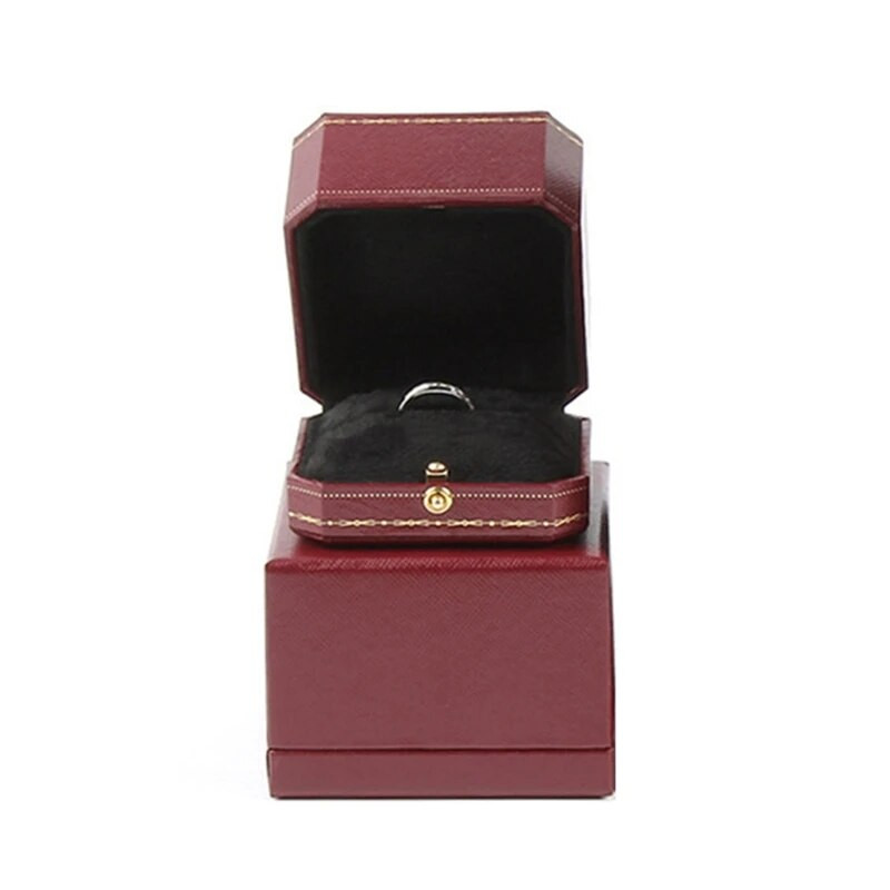  Vintage dizaina luksusa gredzenu kastīte, ideāls saderināšanās rekvizīts Valentīna kāzu dāvanas, jaunas 2022. gada