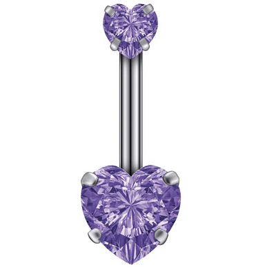 1 gab. Tērauda nabas gredzeni Kristāla pīrsings nabai Sirds stils nabas pīrsings auskars vēdera pīrsings Seksīga ķermeņa rotaslieta Ombligo