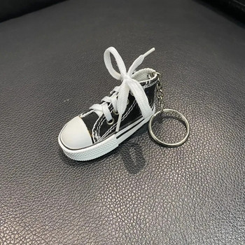 3D платнена маратонка Обувка за тенис Ключодържател Синьо Розово Черно Бели Спортни обувки Ключодържател Чанта Орнаменти Кола дрънкулка Ключодържател Аксесоари