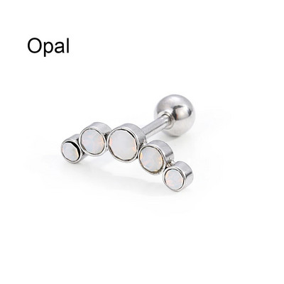 1PC Cartilage Helix Tragus Ausu pīrsings Punk Rock Ausu Nagu pīrsings Aksesuāri Ausu ieliktņi Auskari Ķermeņa rotaslietas aksesuāri