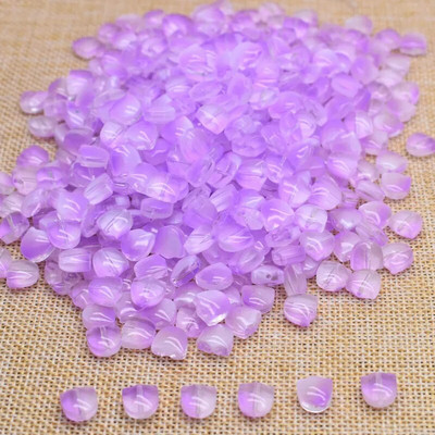 30gab 9mm Tulpes Ziedi Lampu Krelles Daudzkrāsains Stikla Flora Pērlītes Brīvas Krelles DIY Rokassprādzes Kaklarota Amatniecības piederumi