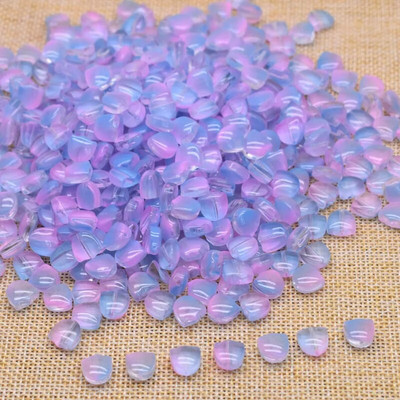 30gab 9mm Tulpes Ziedi Lampu Krelles Daudzkrāsains Stikla Flora Pērlītes Brīvas Krelles DIY Rokassprādzes Kaklarota Amatniecības piederumi