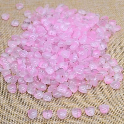 30gab 9mm Tulpes Ziedi Lampu Krelles Daudzkrāsains Stikla Flora Pērlītes Brīvas Krelles DIY Rokassprādzes Kaklarota Amatniecības piederumi