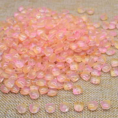 30gab 9mm Tulpes Ziedi Lampu Krelles Daudzkrāsains Stikla Flora Pērlītes Brīvas Krelles DIY Rokassprādzes Kaklarota Amatniecības piederumi