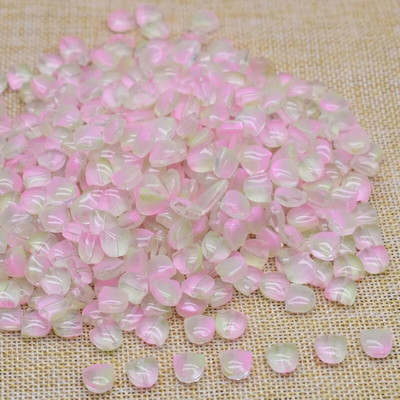 30gab 9mm Tulpes Ziedi Lampu Krelles Daudzkrāsains Stikla Flora Pērlītes Brīvas Krelles DIY Rokassprādzes Kaklarota Amatniecības piederumi