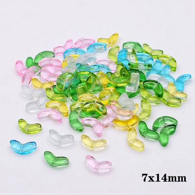 30gab 9mm Tulpes Ziedi Lampu Krelles Daudzkrāsains Stikla Flora Pērlītes Brīvas Krelles DIY Rokassprādzes Kaklarota Amatniecības piederumi