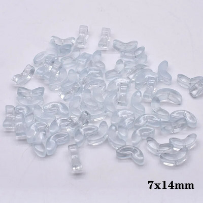 30gab 9mm Tulpes Ziedi Lampu Krelles Daudzkrāsains Stikla Flora Pērlītes Brīvas Krelles DIY Rokassprādzes Kaklarota Amatniecības piederumi