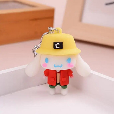 1 jaukti mati Jauna radoša multfilma lāča atslēgu piekariņš meitenes soma auto kulons