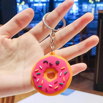 Jauns radošs, saldais virtulis, atslēgu piekariņi ballīte, labvēlība bērniem, pārtikas kulons, atslēgu piekariņi, somas, rotājumi, aksesuāri, Ziemassvētku un jaungada dāvanas